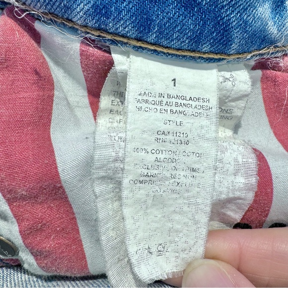 🛍️ 4 for 20$ / Garage Short Shorty Americsn Flag / 1 - Picture 4 of 7